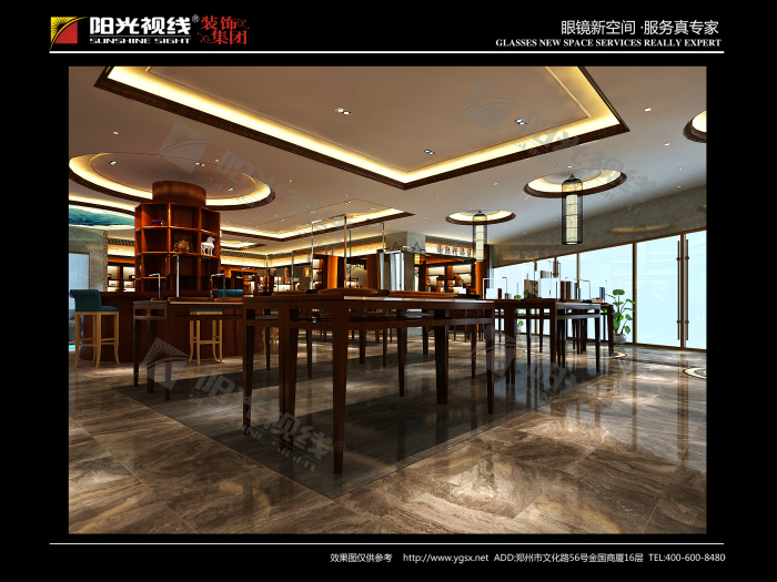 湖北眼镜店设计装修图片